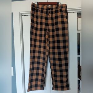 Goodfellow & Co Black and Tan Checkered Men's Pants